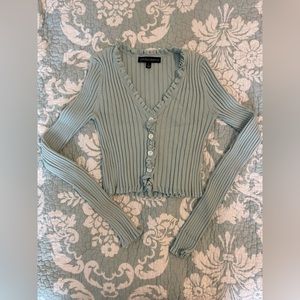 Teal sweater, size small